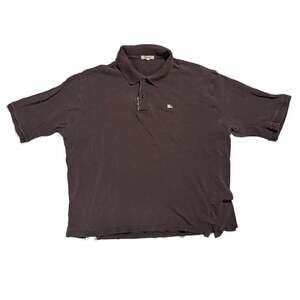Burberry London Brown Polo Shirt XL